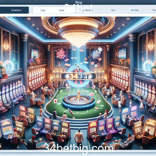 Explorando os Blogs de Jogos no 34bet: Seu Portal para Novidades e Dicas