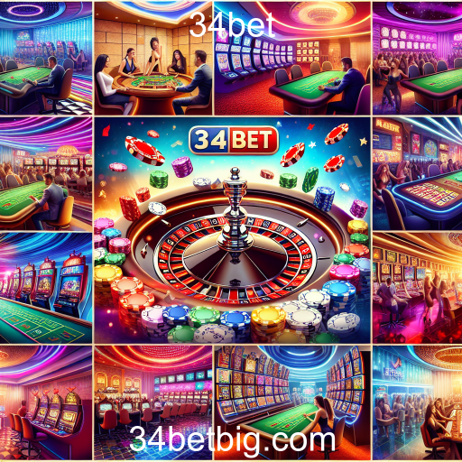 Explore a Emoção dos Jogos de Cassino no 34bet